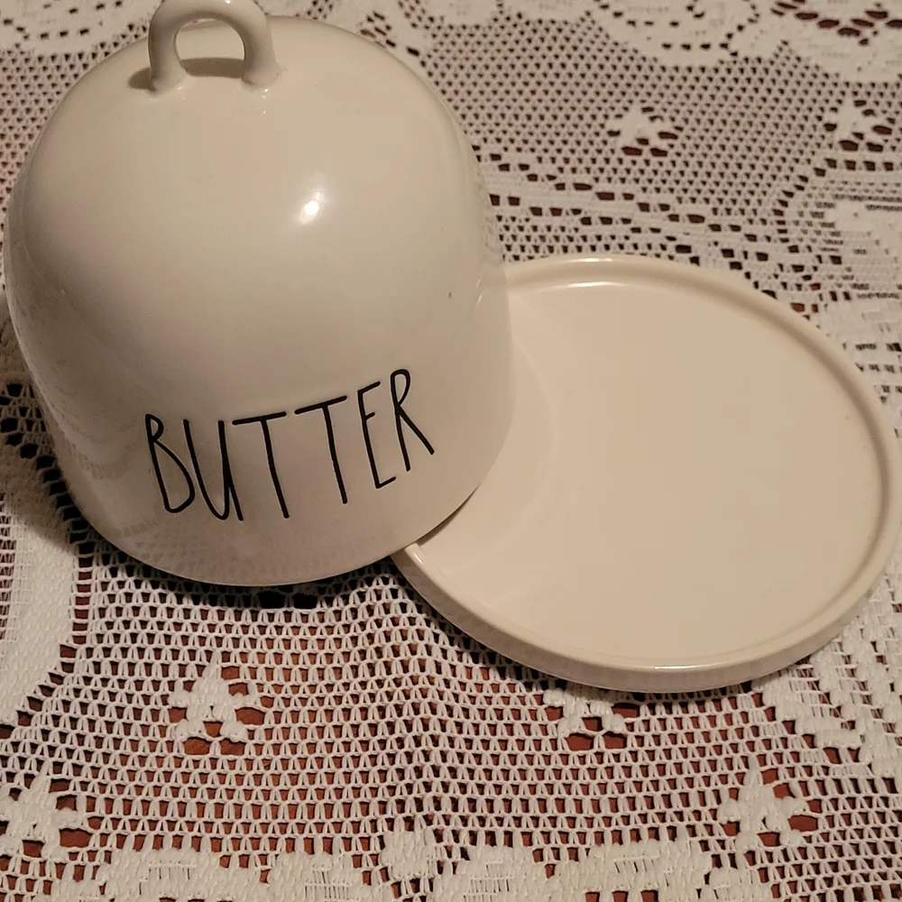 Rae Dunn Butter Bell Dish - Picture 2 of 4